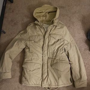Vintage Denim Supply Ralph Lauren Military Hoodie Jacket